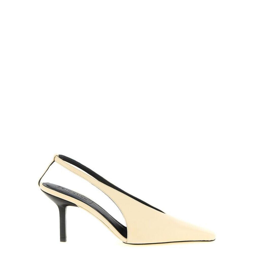 Armarium Beige Lambskin High Heel Women's Pumps
